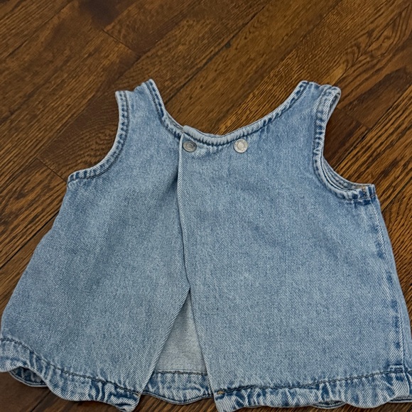 Zara Denim Blue Kids Tank Top - Picture 2 of 4